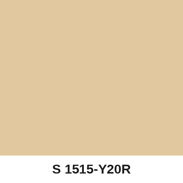 Màu mã S 1515-Y20R ( QMNT 960 )