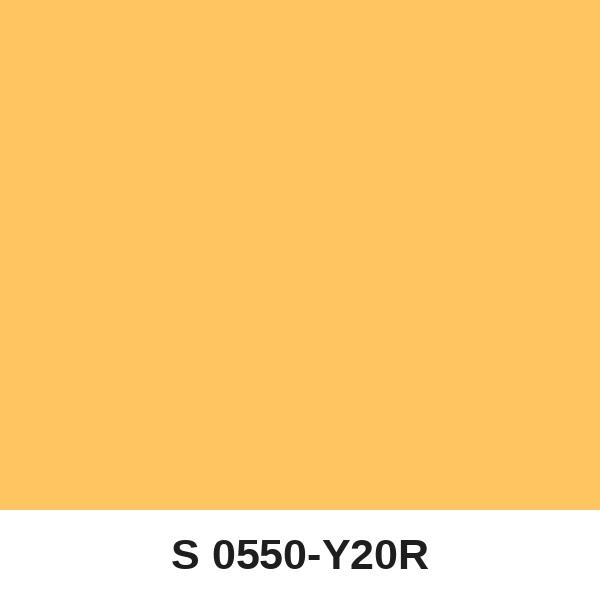 Màu mã S 0550-Y20R ( QMNT 960 )