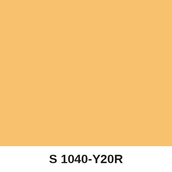 Màu mã S 1040-Y20R ( QMNT 960 )