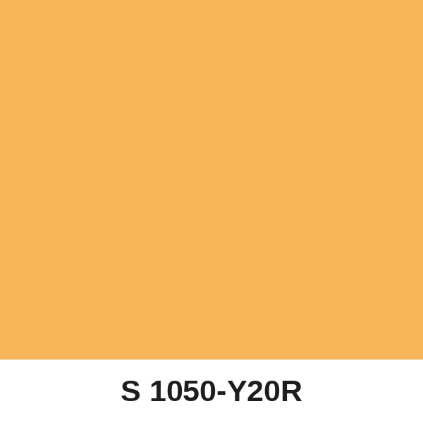 Màu mã S 1050-Y20R ( QMNT 960 )