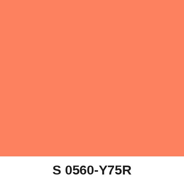 Màu mã S 0560-Y75R ( QMNT 960 )
