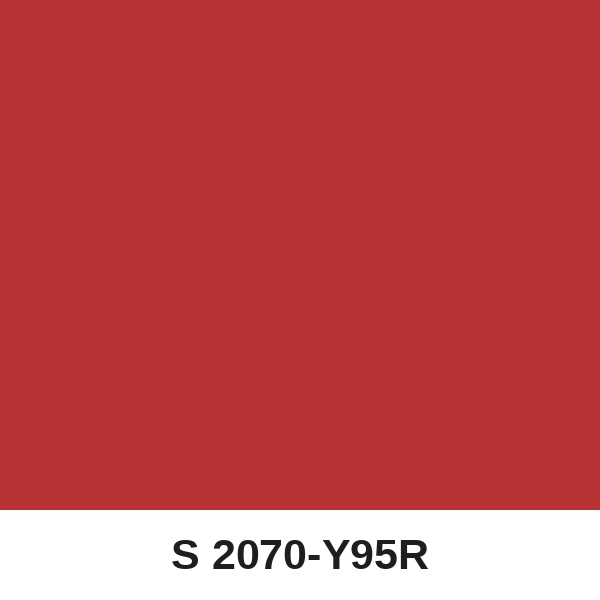 Màu mã S 2070-Y95R ( QMNT 960 )