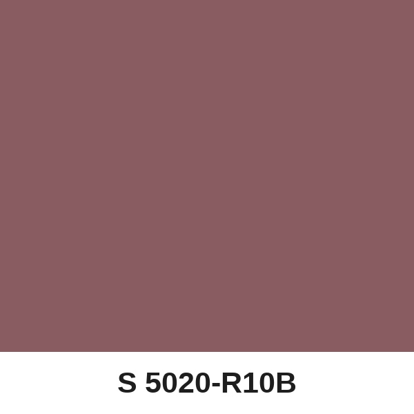 Màu mã S 5020-R10B ( QMNT 960 )