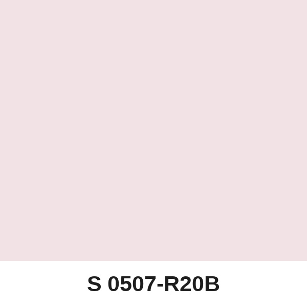 Màu mã S 0507-R20B ( QMNT 960 )
