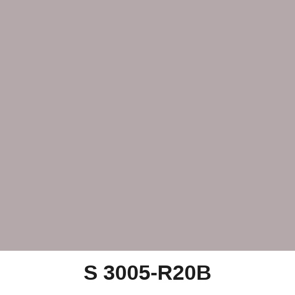 Màu mã S 3005-R20B ( QMNT 960 )