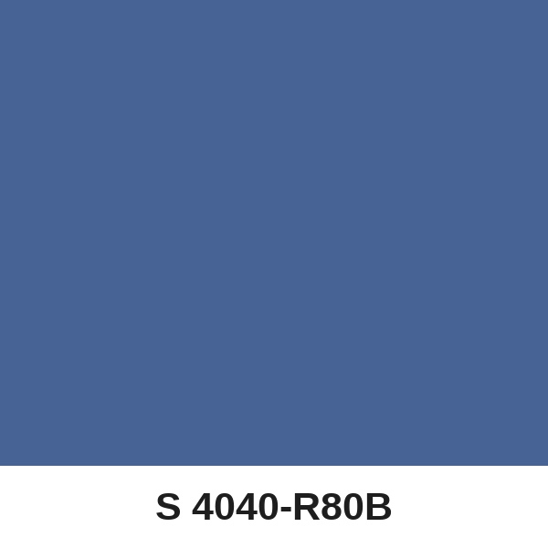 Màu mã S 4040-R80B ( QMNT 960 )