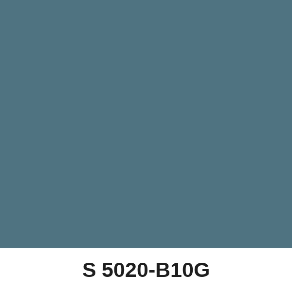 Màu mã S 5020-B10G ( QMNT 960 )