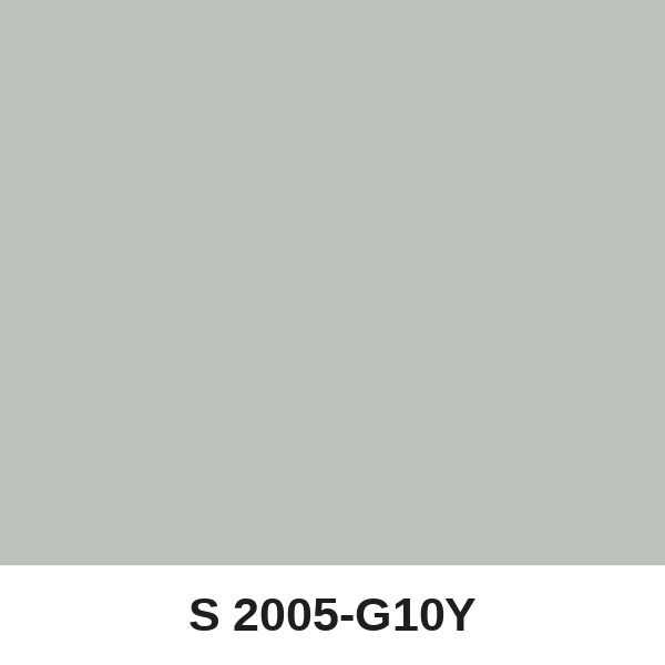 Màu mã S 2005-G10Y ( QMNT 960 )