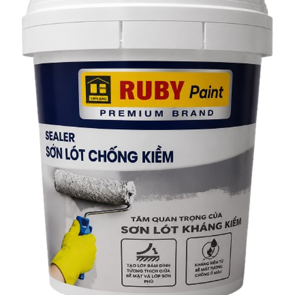 Sơn lót chống kiềm Ruby Sealer/17L
