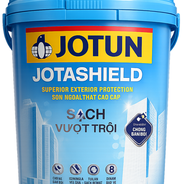 Jotashield Sạch Vượt Trội C- 1L (Sơn ngoại thất cao cấp)