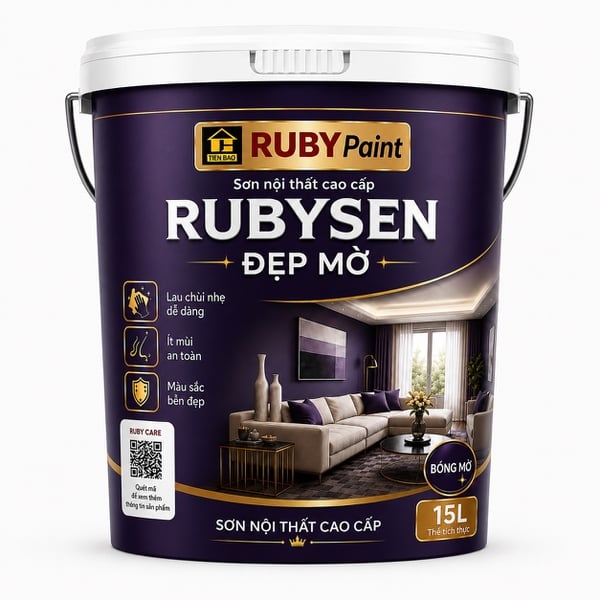 RUBYSEN Đẹp Mờ - Sơn Phủ Nội Thất Cao Cấp