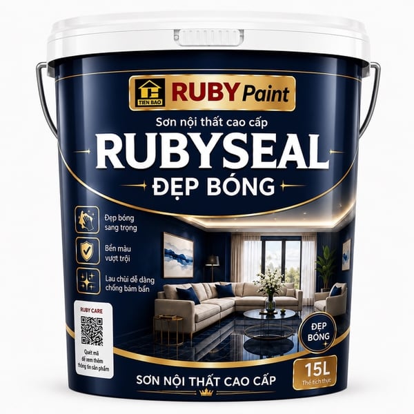 RubySeal Đẹp Bóng Sơn Phủ Nội Thất Cao Cấp