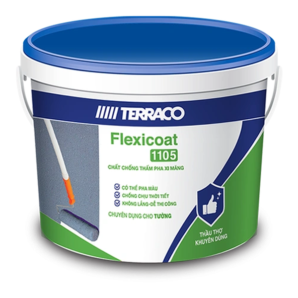 Flexicoat 1105 là chất chống thấm tường trộn xi măng
