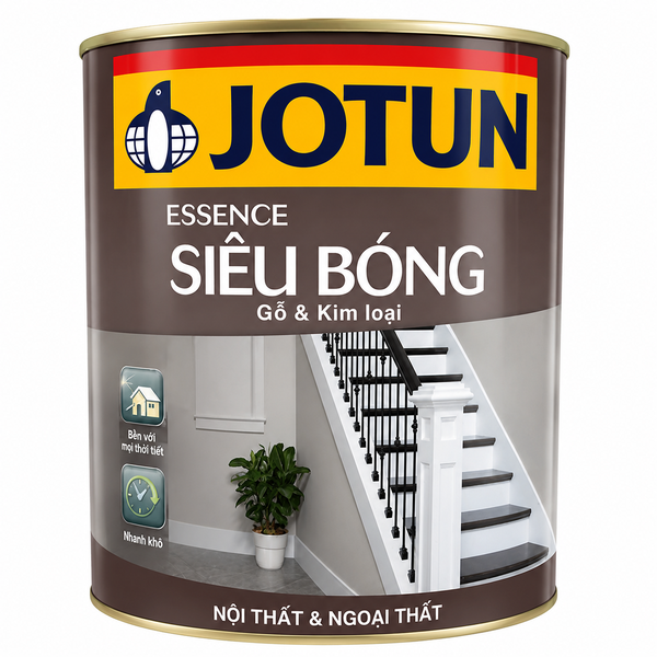 Jotun Essence siêu bóng B- 0.8L (sơn dầu cho gỗ & kim loại)- Tồn 1 lon Date 2022