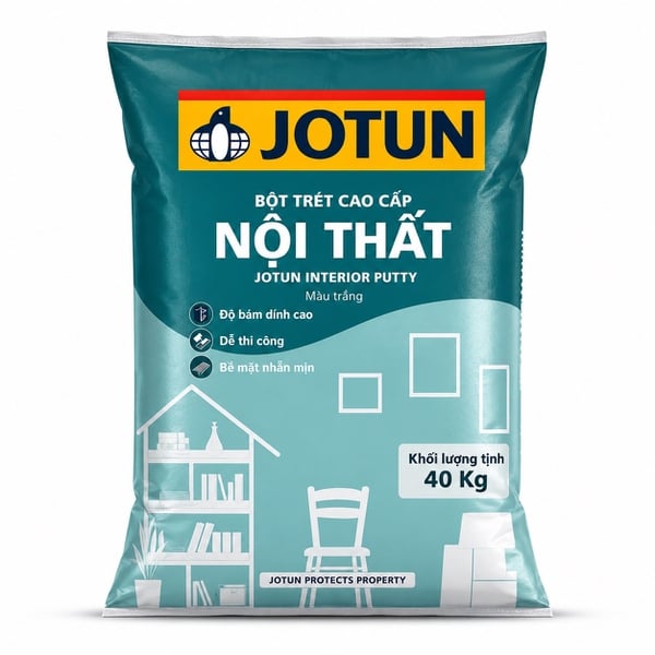 Jotun gtc Putty In 40kg (Bột trét nội thất)