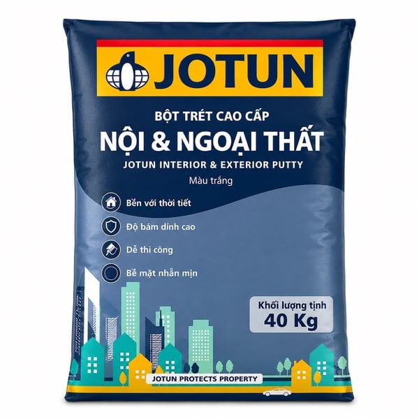Jotun Putty Int & Ext Bột trét tường nội ngoại thất