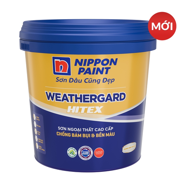 Weathergard Hitex 15L (Sơn ngoại thất cao cấp)