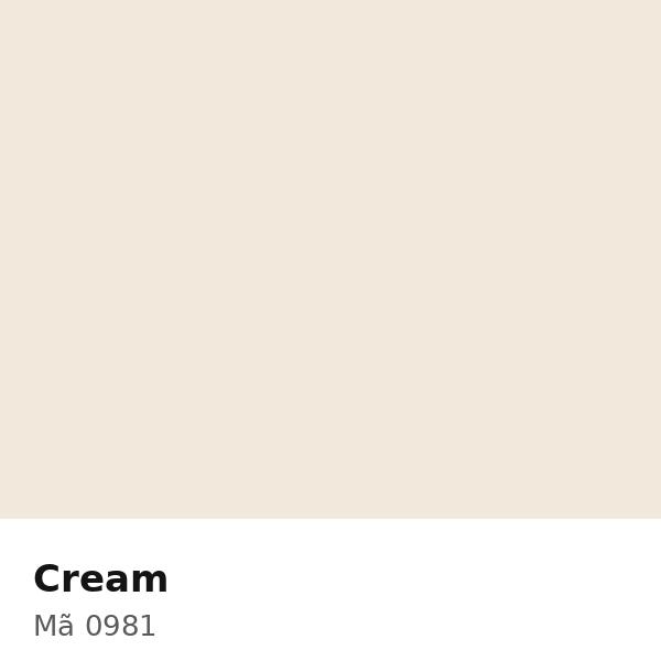 Pha màu Cream - mã 0981 (0804-Y32R)