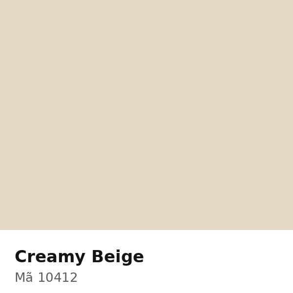 Pha màu Creamy Beige - mã 10412 (S1505-Y10R)