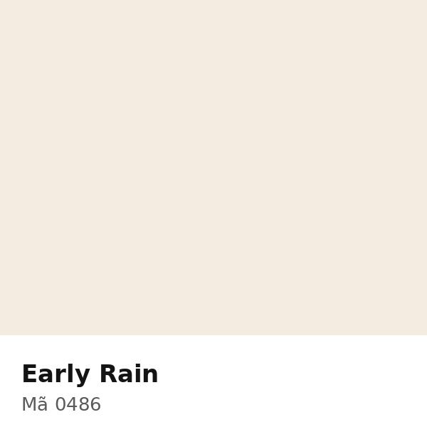 Pha màu Early Rain - mã 0486 (0702-Y35RR)