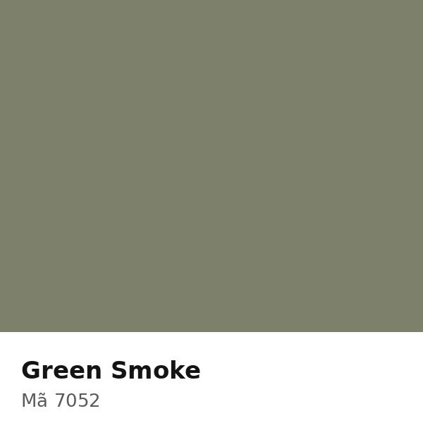 Pha màu Green Smoke - mã 7052 (5414-G47Y)
