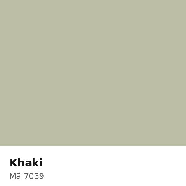 Pha màu Khaki - mã 7039 (2512-G39Y)
