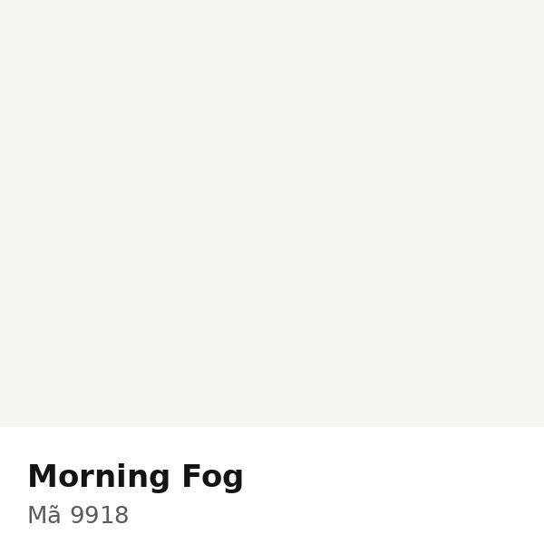 Pha màu Morning Fog - mã 9918 (S0500-N)