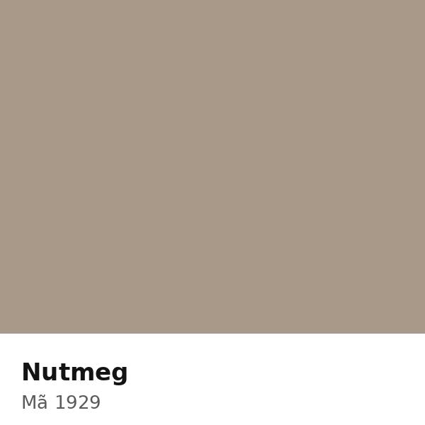 Pha màu Nutmeg - mã 1929 (4806-Y38R)