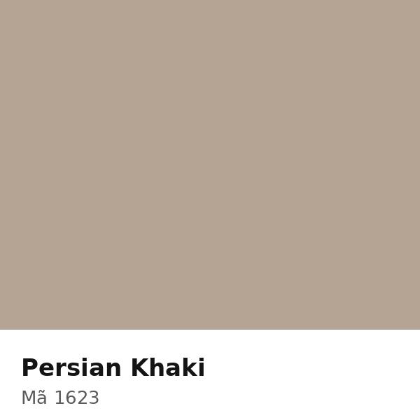 Pha màu Persian Khaki - mã 1623 (3606-Y26R)