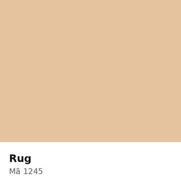 Pha màu Rug - mã 1245 (1816-Y26R)