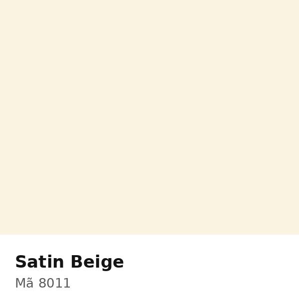 Pha màu Satin Beige - mã 8011 (S0505-G80Y)