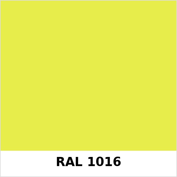 Màu mã Ral 1016 | QMRal