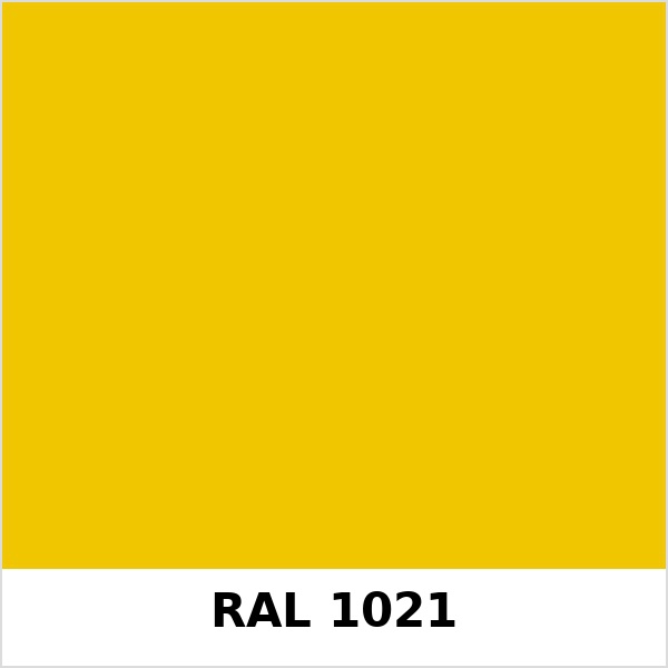 Màu mã Ral 1021 | QMRal