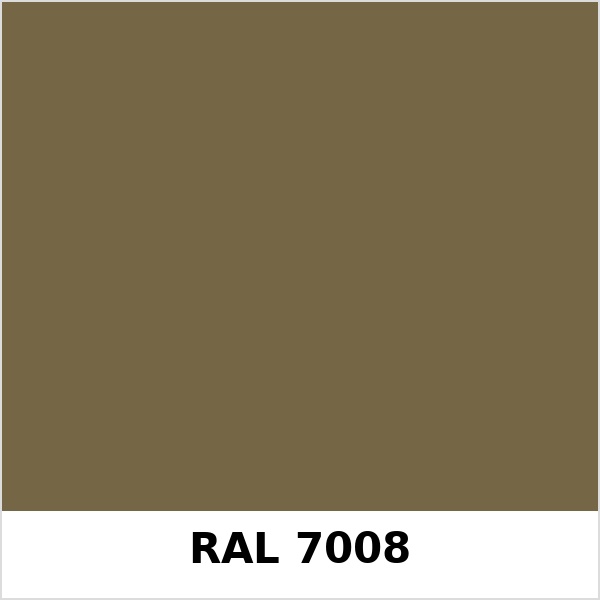 Màu mã Ral 7008 | QMRal