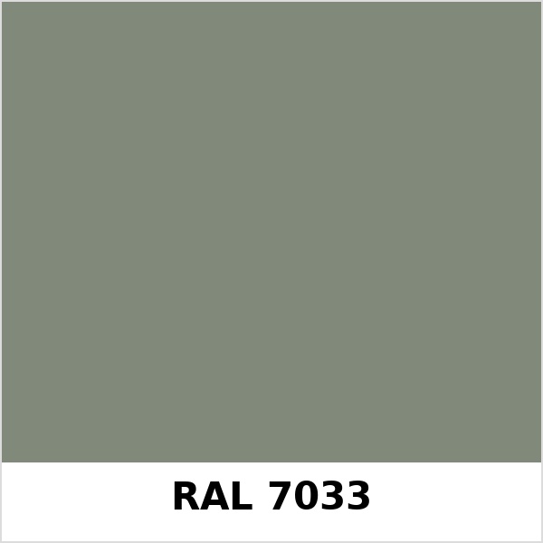 Màu mã Ral 7033 | QMRal