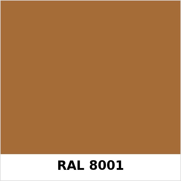 Màu mã Ral 8001 | QMRal