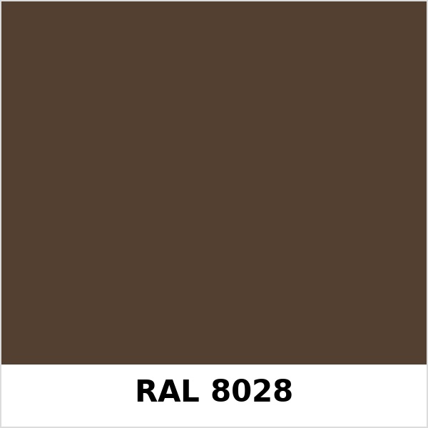Màu mã Ral 8028 | QMRal