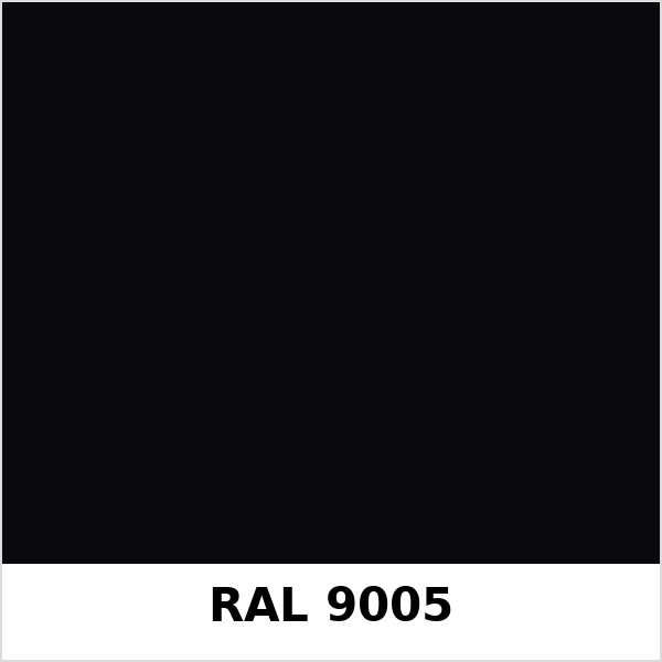Màu mã Ral 9005 | QMRal