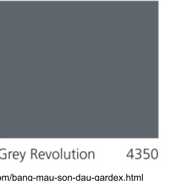 Pha màu Grey Revolution - mã 4350 