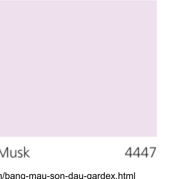 Pha màu Musk - mã 4447 (S0510-R50B)