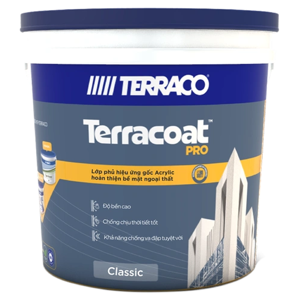 Terraco Terracoat Pro Classic (Gai Trung Bình) White