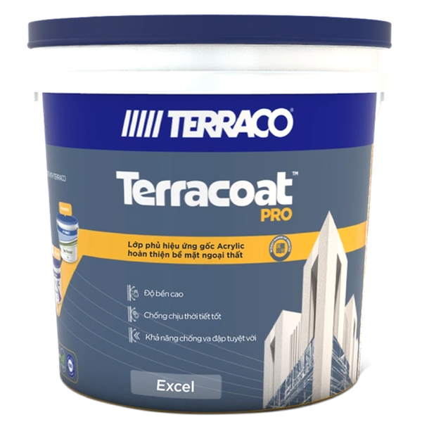 Terraco Terracoat Pro Excel (Tạo Hiệu Ứng Vữa) White