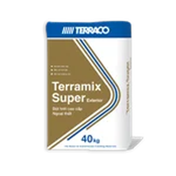 Terramix supper Ex 40Kg Bột trét ngoại thất Terraco (Trắng)