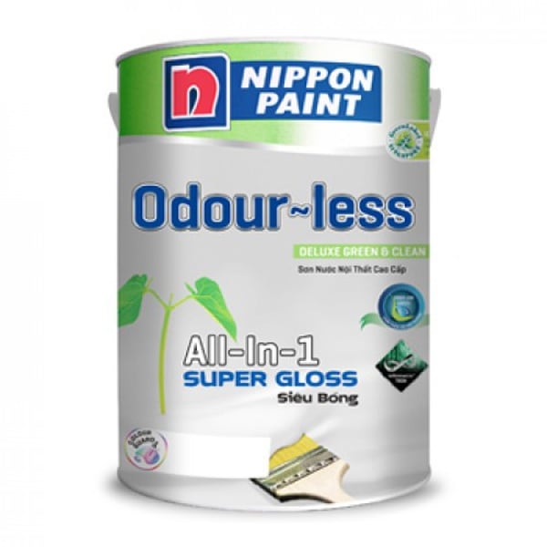 NP Odour-less 1L siêu bóng (Sơn phủ trong nhà)