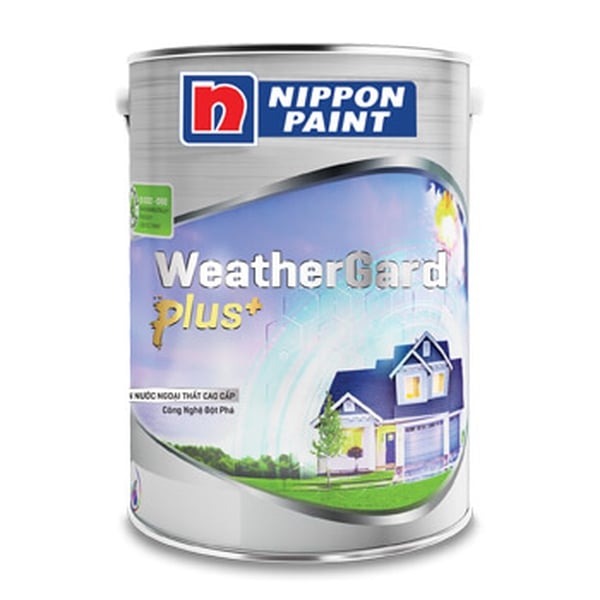 WeatherGard Plus 9102- 5L (Sơn ngoại thất cao cấp )- Tồn 1 lon Date 2017