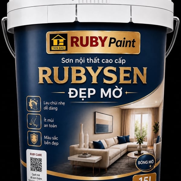 RUBYSEN Đẹp Mờ - Sơn Phủ Nội Thất Cao Cấp