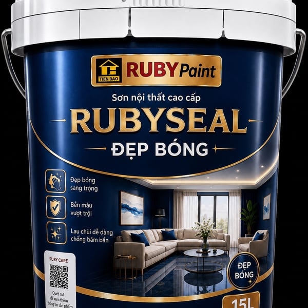 RubySeal Đẹp Bóng Sơn Phủ Nội Thất Cao Cấp
