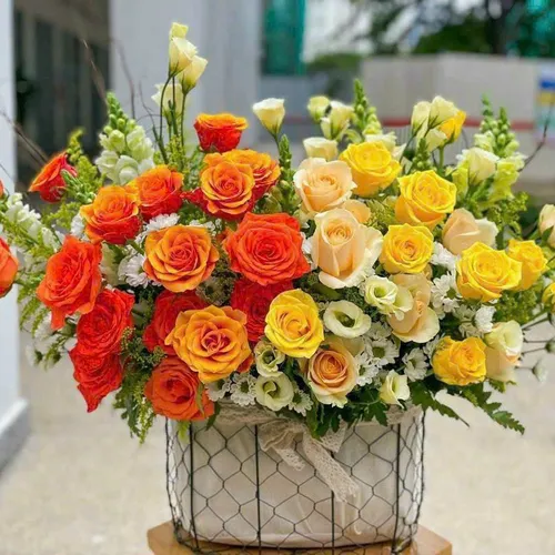 Giỏ Hoa Sinh Nhật Hải Phòng 04