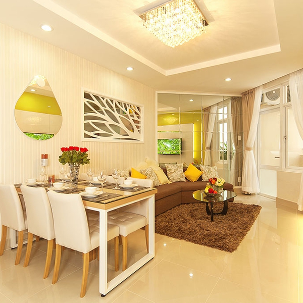 Căn hộ 2PN tại Pearl Plaza