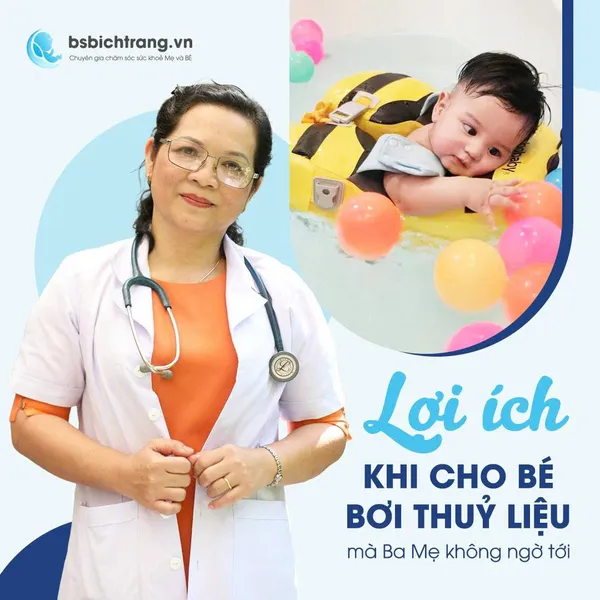 Lợi ích khi cho Bé bơi thuỷ liệu mà Ba Mẹ không ngờ tới – góc nhìn chuyên sâu từ Bs Bích Trang BMT